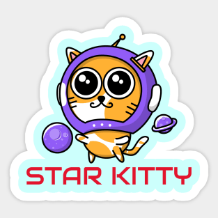 Star Kitty | Cute Baby Sticker